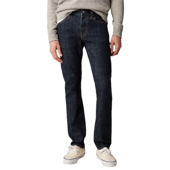 J Crew 484 Slim Fit Men’s Jeans Resin Rinse Color NWT Size 44X34 - Picture 1 of 9